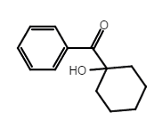 Photoinitiator 184 — molecular structure