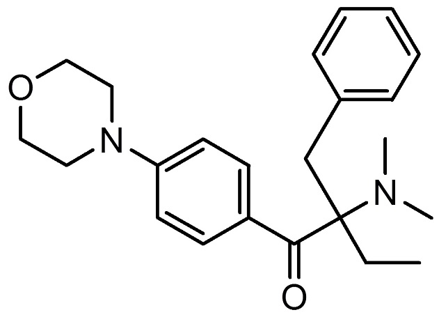 Photoinitiator 369 — molecular structure