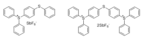 光引发剂 6976 — 分子结构式