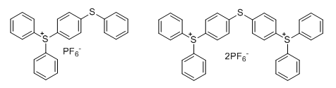 Photoinitiator 6992 — molecular structure