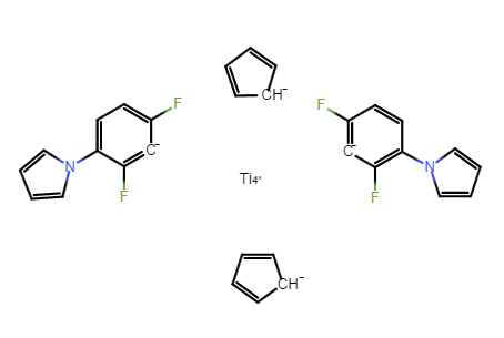 Photoinitiator 784 — molecular structure