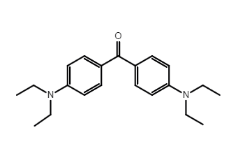 Photoinitiator EAB — molecular structure