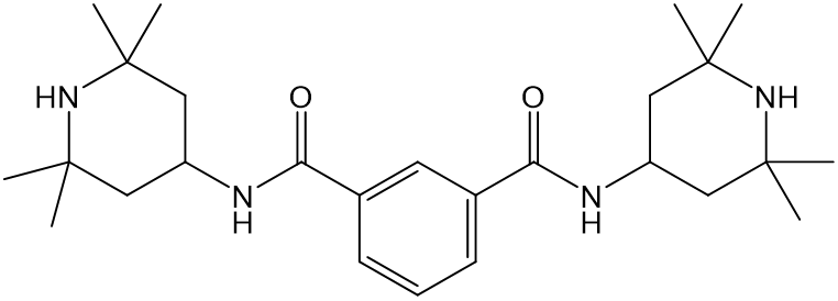 光稳定剂 UV-114 — 分子结构式