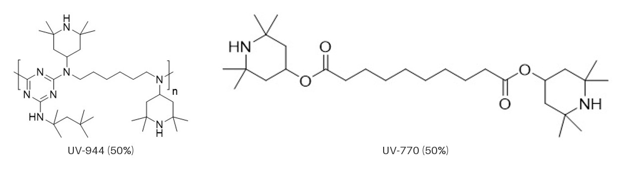 光稳定剂 UV-791 — 分子结构式